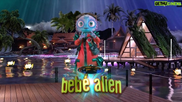 Drake Bell Instagram - Bebé Alien es para siempre y queremos que @drakebell tenga el mejor recuerdo de esta experiencia con esta versión miniatura de su personaje 🖖🏻👽 ¿#QuiénEsLaMáscara? #BebéAlienEs