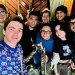Drake Bell Instagram - Recording horns!