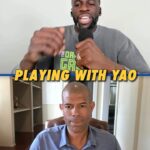 Draymond Green Instagram - @shanebattier tells @money23green how good Yao Ming really was ⁣ ⁣ #nba