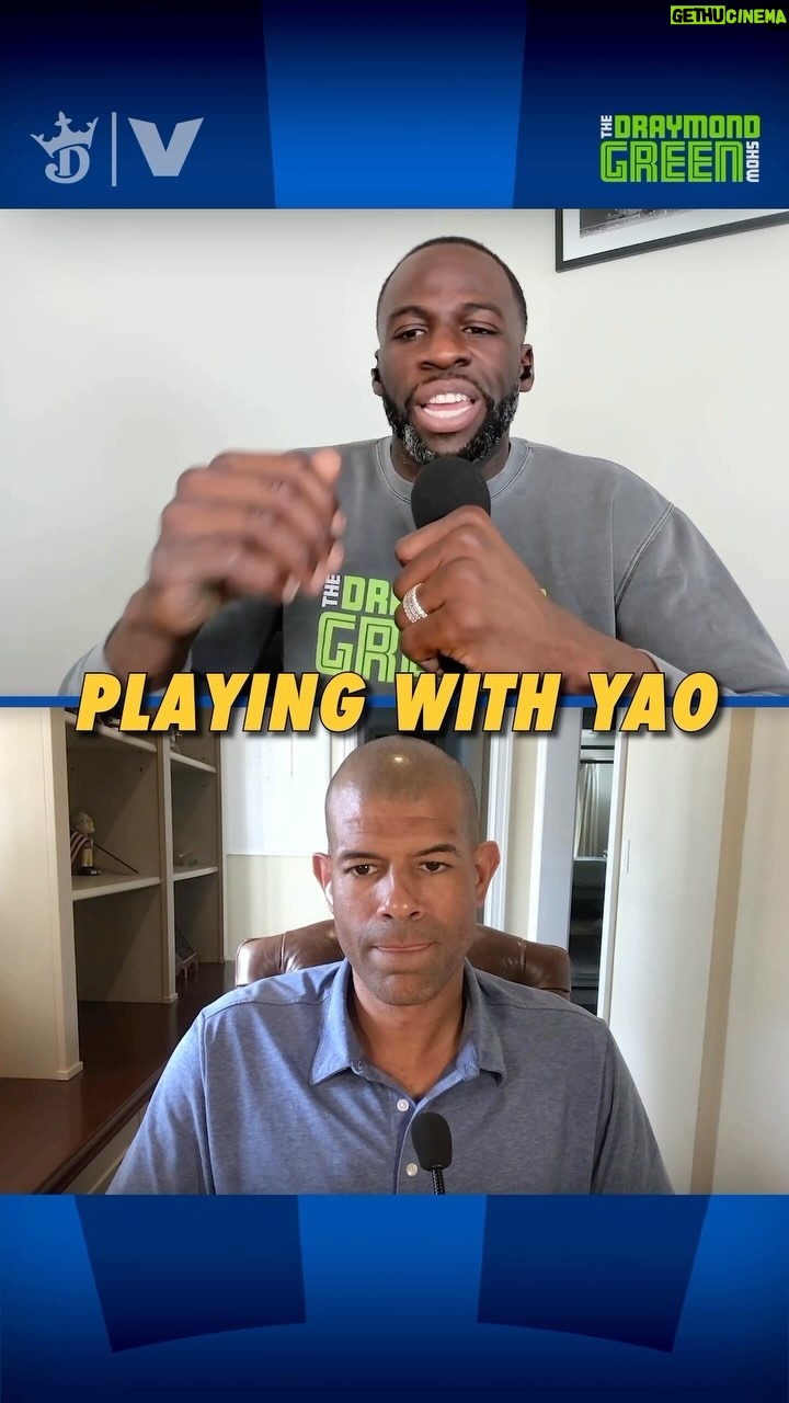 Draymond Green Instagram - @shanebattier tells @money23green how good Yao Ming really was #nba