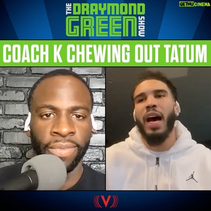 Draymond Green Instagram - No one motivated @jaytatum0 quite like Coach K