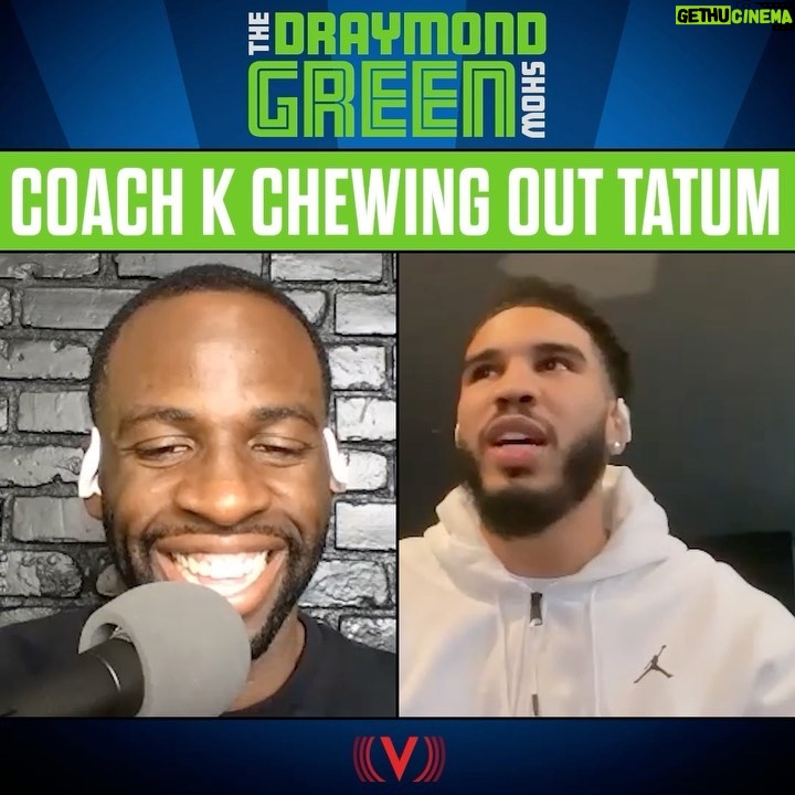 Draymond Green Instagram - No one motivated @jaytatum0 quite like Coach K