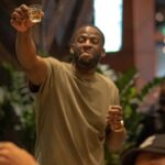 Draymond Green Instagram - It’s my favorite time of the year…celebrating life with Family and Friends. Hazel and I hosted a Friendsgiving dinner complimented with the best tequila in the world @lobos1707 at @internationalsmoke. In the spirit of giving for every bottle of Lobos 1707 Tequila & Mezcal purchased in November, a meal will be donated through World Central Kitchen. Thousands of meals donated thus far!! P.S we are pretty wrinkled after a great night of Lobos lol #AllForThePack #BuildingABiggerTable International Smoke