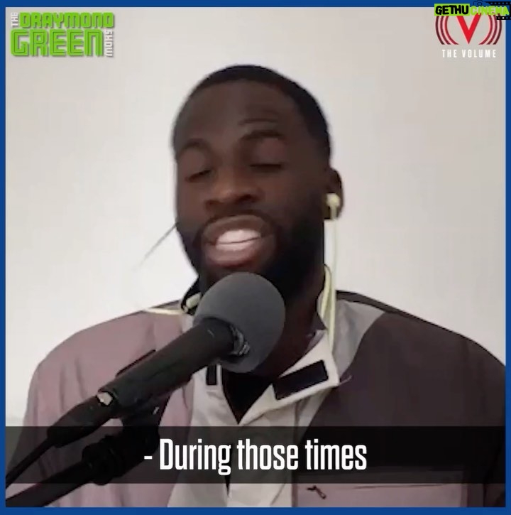 Draymond Green Instagram - Episode 1 of the Draymond Green Show! Tune in tomorrow! @thevolumesports
