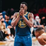 Draymond Green Instagram - There can only be one prime time! Year TEN. Night ONE. DUB! Family TIES. And I had this fly ass Superstar lookin like a BILLION bucks with me. 🤪✅ Crypto.com Arena