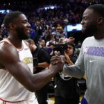 Draymond Green Instagram - Way to work fellas!!! Birthday boyyyyyy @epaschall keep feasting Young!! Chase Center