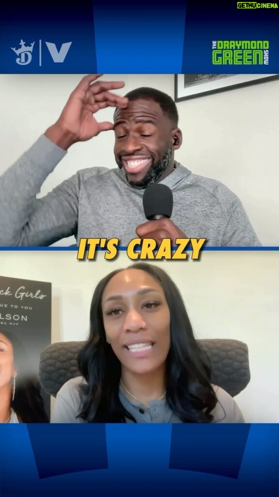 Draymond Green Instagram - “That hurt me to the core. I don’t think I’ve ever felt that low in my career” @aja22wilson tells @Money23Green how the MVP voting fueled her and the @lvaces 🏆