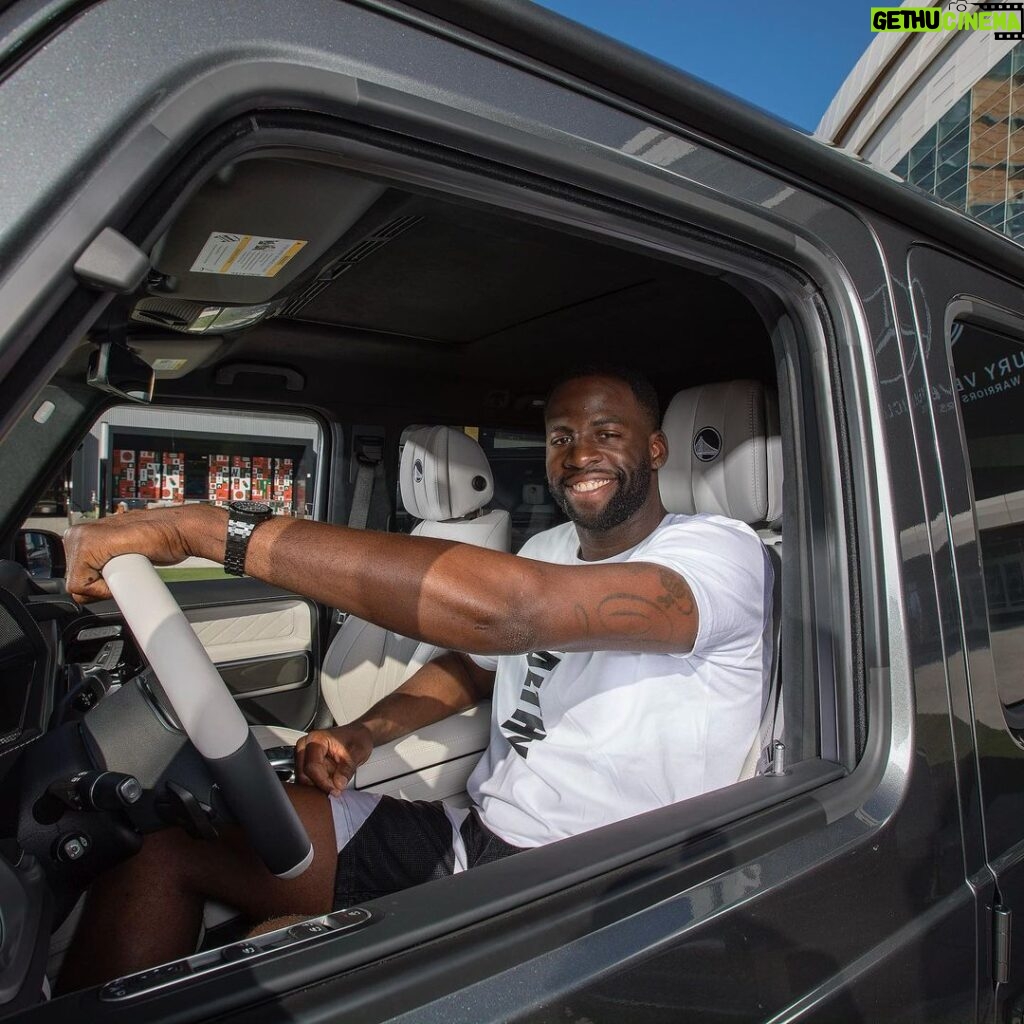 Draymond Green Instagram - Feels so good to be back! Thanks to @mercedesbenzusa for this starting 5. Time to get to work #Dubnation! #MBAmbassador