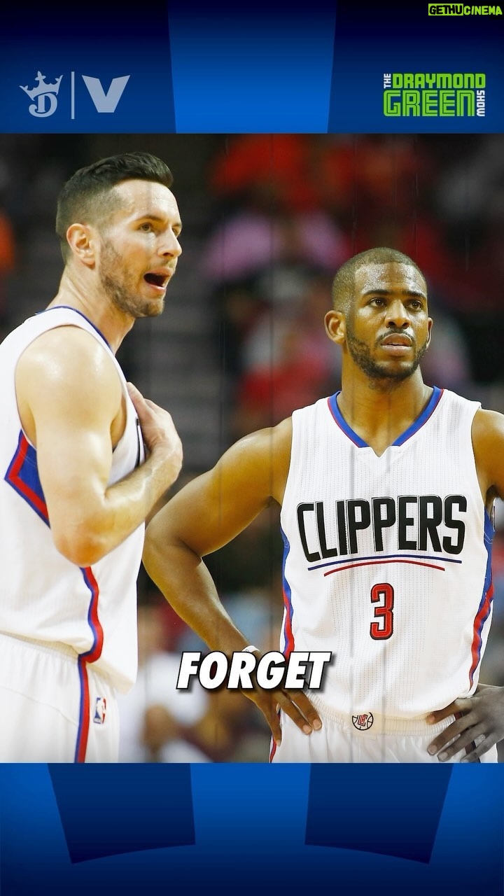 Draymond Green Instagram - CP3 couldn’t STAND JJ Redick … until they were teammates 🤷♂️