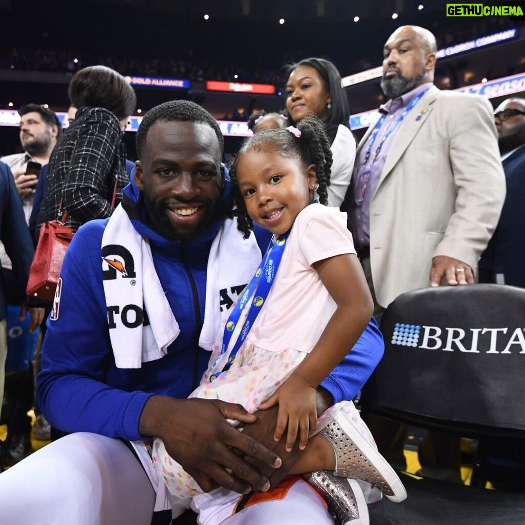 Draymond Green Instagram - My little Braveheart... wow you’re 5 going on 25 years old today. Keep being free-spirited and figuring life out baby girl. I thank God that he chose me to be apart of your life. What a blessing you are, and I thank Mami and Jake for making such a wonderful baby girl and allowing me to take part in helping raise you. You’re such an amazing big sister and little helper. Keep being you little smart baby we love you!