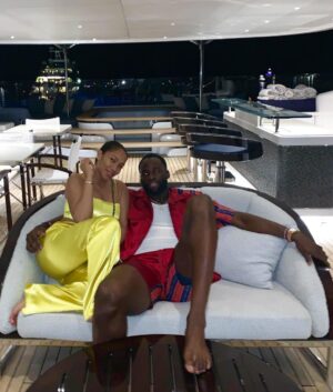 Draymond Green Instagram - Big Boy Vacation with My Love ❤️