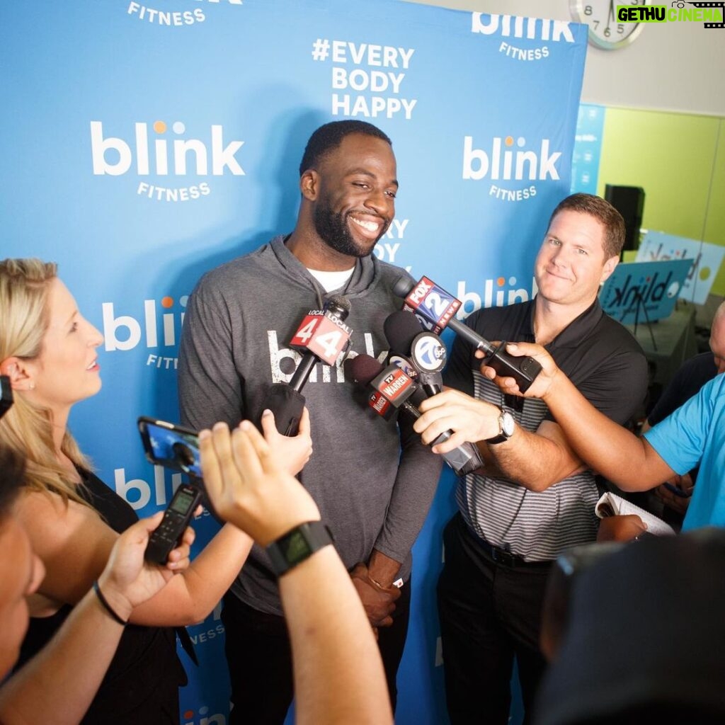 Draymond Green Instagram - It was a true honor to open the first Blink Fitness in Warren Michigan. The community has been incredibly supportive and has welcomed us with open arms. We are looking forward to doing our part in helping create a better lifestyle for all, and continuing to bring more jobs back to our beloved communities in Michigan. #Blinkfitness