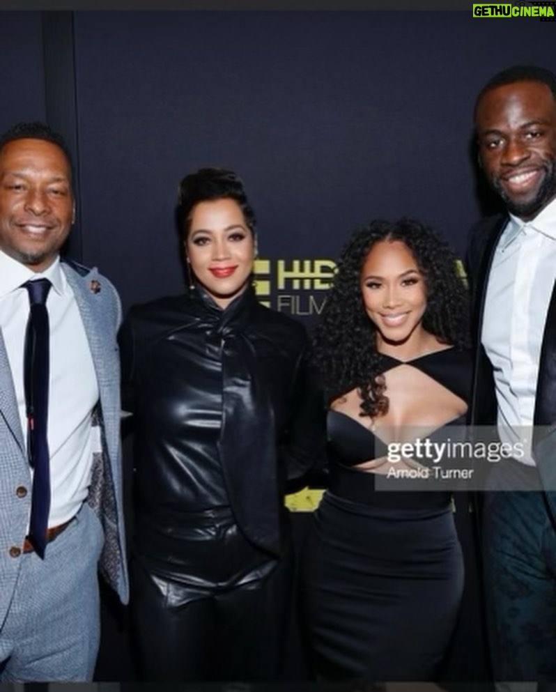 Draymond Green Instagram - FEAR!!! Attended the FEAR premiere with my beautiful Wife @lovehazelrenee last week. Such an incredible moment. I’ve watched the countless hours you’ve put into your craft. It’s a thankless job. You are told no 99% of the time. Only chasing that 1%. You never stop. I admire the grind! Keep going my love! First Box Office Release of many. It’s only up from here SuperSTAR! Shoutout to @deontaylor @roxanneavent on putting together another great film! FEAR in theaters TODAY!!! SN: studying another audition on the way to the premiere! Grind my love GRIND!!