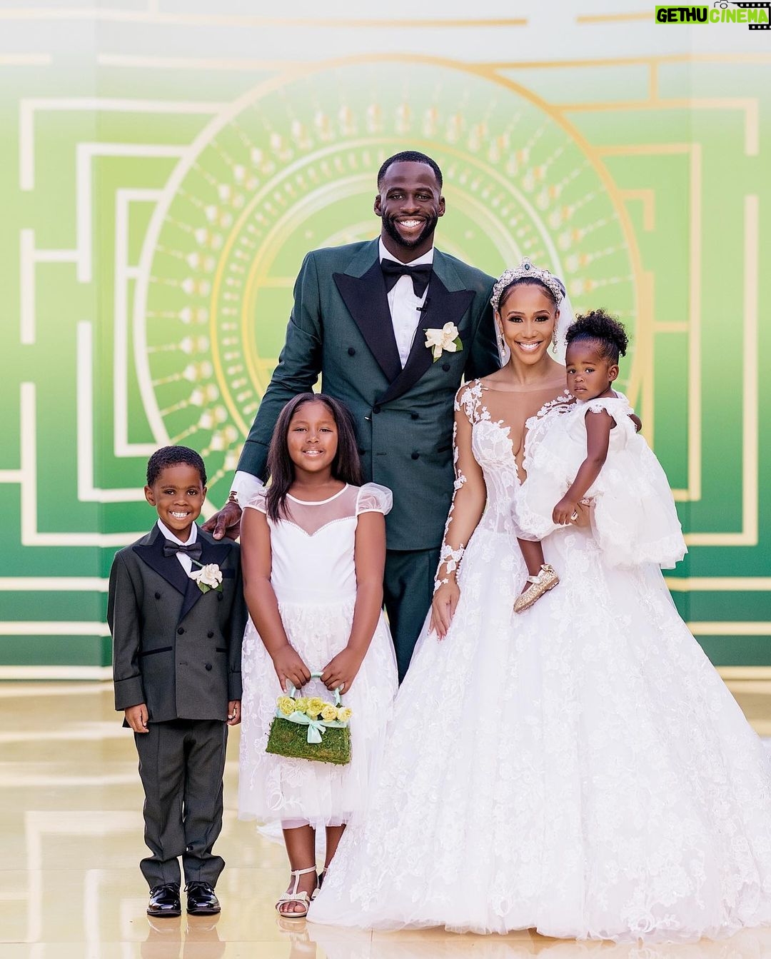 Draymond Green Instagram - Out Of All The Things In 2022 The Best Part Was Getting Married To My Person. Not A Title But THEE Person I Need When I’m Up. When I’m Down. To Vent To. To Laugh With. To Cry On. To Smile At. To Turn Up With. To Cuddle Up With. To Argue. To Love On. To Do This Here Life With!! All I Know Is Marriage Is NOT For The Weak! Everyday It’s A Choice To Do Right By Someone Else. To Be Selfless And To Place Someone In Your Shoes And Be Kind And Show Up To Give Them Unconditional Love. To Love Them Through Their Flaws. To Make Room For Mistakes. To Learn And Grow Together. To Remove The Pressure Of Being Perfect And Let Your Hair Down. To Trust Without Limits. To Have A Partner To Weather The Storm With While Embarking On The Beautiful Days. To Make Life Brighter and Easier For. To Continue To Pray Over And Uplift Even When Things Just Seem Outta Whack. My Person. My Bestfriend. My Husband. MI AMOR. We Are The Same Type Of Wild But Differ In Taste Buds. @money23green You Have Changed Me From Elsa To MamaB While Still Allowing Me To Be ME. I Can’t Thank God Enough For YOU! I Love You Always💚 Look What Just Having Fun Turned Into When That Fork In The Road Came Stared At Me! Thank You To Our Family & Close Friends That Shared In & Supported Our Journey & Big Weekend! It Was Thee Littest🔥😜 #ForeverSeeingGreen #BlackLove #WeGoinBeLivingLikeThisForTheRestOfOurLIVES 💚 Wedding Planner: @diannvalentine Photographer: @ravieb @stanlophotography Makeup: @enhancedbyteisha Hair: @darealterrencedavidson Wedding & Reception Gown Of My DREAMS: @inesdisanto MADE IT TO VOGUE! VOGUE YALL!! Link Lives Forever: https://www.vogue.com/slideshow/draymond-green-hazel-renee-san-diego-wedding?fbclid=PAAaaeh-0pN4CWPJNvTN0CGNyMGFd5SJ54QT5DhQLSXZ0XDa4xg7qPHo_3wDM California