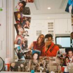 Drew Ray Tanner Instagram - From the film archives. Mom’s first day on the set of Riverdale. Circa June 2023