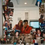 Drew Ray Tanner Instagram - From the film archives. Mom’s first day on the set of Riverdale. Circa June 2023