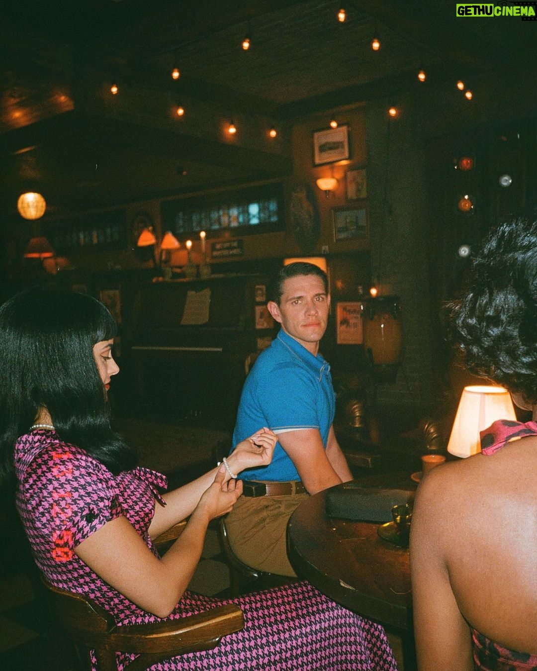 Drew Ray Tanner Instagram - From the film archives. Mom’s first day on the set of Riverdale. Circa June 2023