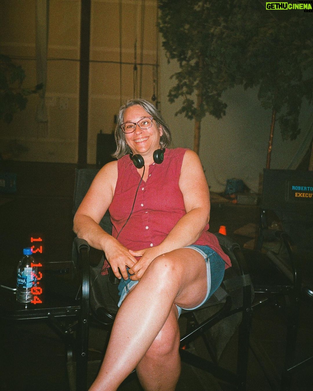Drew Ray Tanner Instagram - From the film archives. Mom’s first day on the set of Riverdale. Circa June 2023