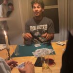 Drew Ray Tanner Instagram - Game night. Rat fight. Magic Sleight