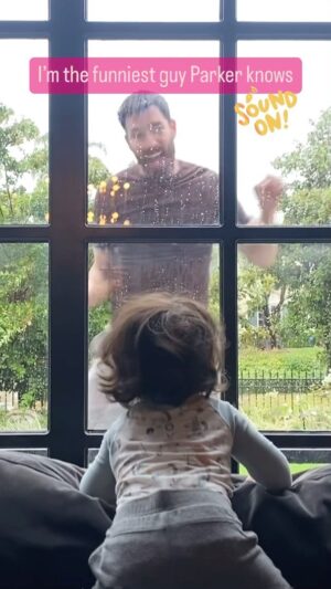Drew Scott Instagram - If only the rest of the world found me this entertaining. 
#dadlife #parenting
