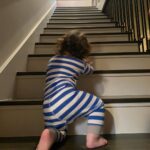 Drew Scott Instagram - Uh oh, Parker’s figured out the stairs!