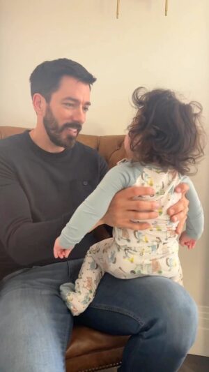 Drew Scott Instagram - Looks like I have to step up my #DadJoke game. Any suggestions? 🤔