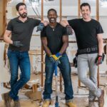 Drew Scott Instagram - On tonight’s season finale of #CelebIOU we’re teaming up with @sterlingkbrown to give a heart of home transformation to a woman he calls family. You won’t want to miss this heartwarming episode! ❤️