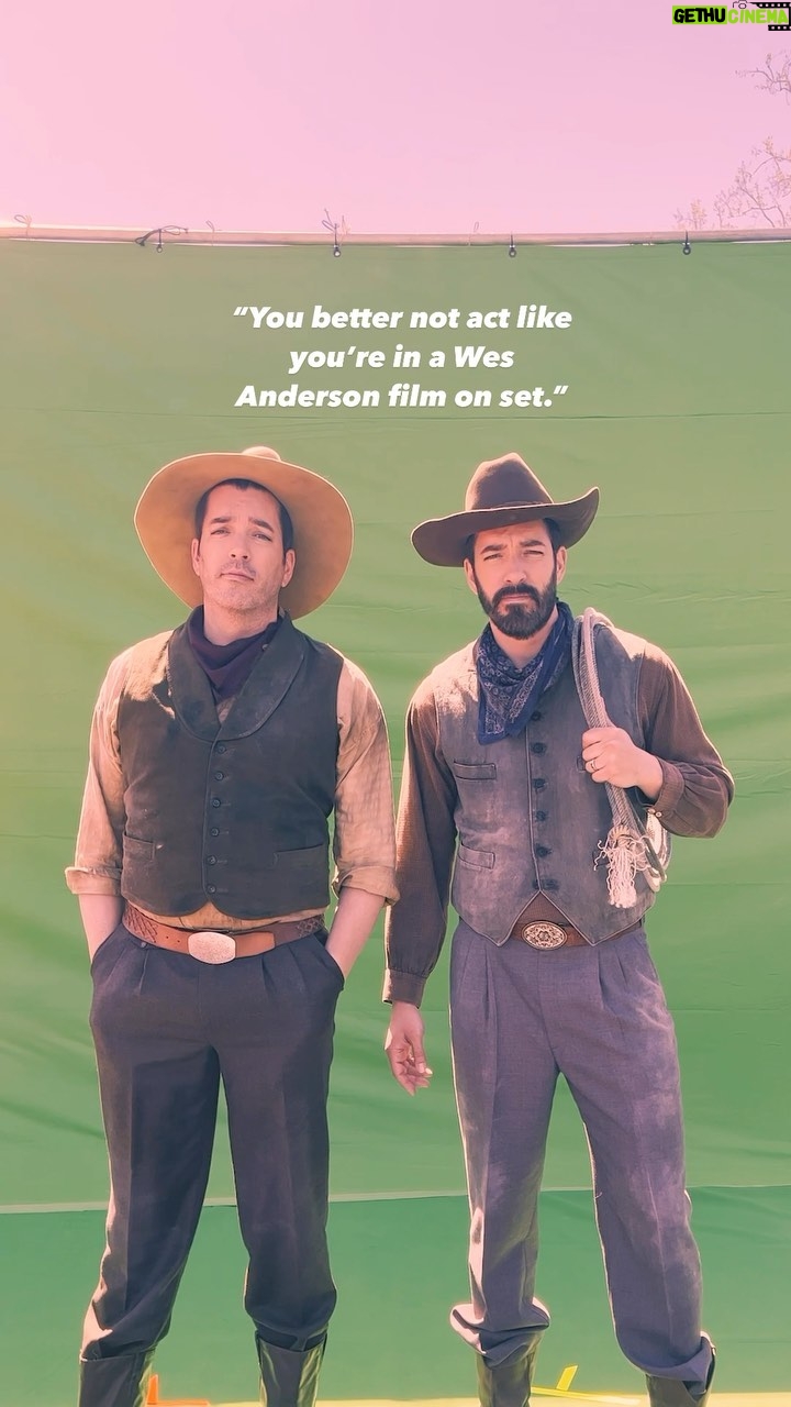 Drew Scott Instagram - Moonrise Twindom 🤠A short movie inspired by the world of Wes Anderson #cinematography #wesanderson