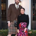 Drew Scott Instagram - Parker’s all kilted up with somewhere Scottish to go!! Burns Day 🏴󠁧󠁢󠁳󠁣󠁴󠁿