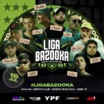 Dtoke Instagram - ¡NUEVA BAZOOKA EDICIÓN NACIONAL! #LigaBazooka se apodera por primera vez del escenario de @NicetoClub, un venue muy querido por la comunidad de las batallas en Argentina. Después de su exitosa edición internacional, la liga de escritas más relevante de la actualidad enfrenta a algunos de sus nombres más consolidados contra los mejores prospectos surgidos del Draft –con el agregado de un internacional que muchos querían ver en este formato. El próximo domingo 16 de julio, Bazooka pondrá sobre el escenario cinco batallas que redefinirán casi por completo el Top Argentino de esta disciplina. Desliza para ver todos los cruces ➡ #LigaBazooka #RapEspañol #Chile #Argentina #BatallasEscritas Niceto Club