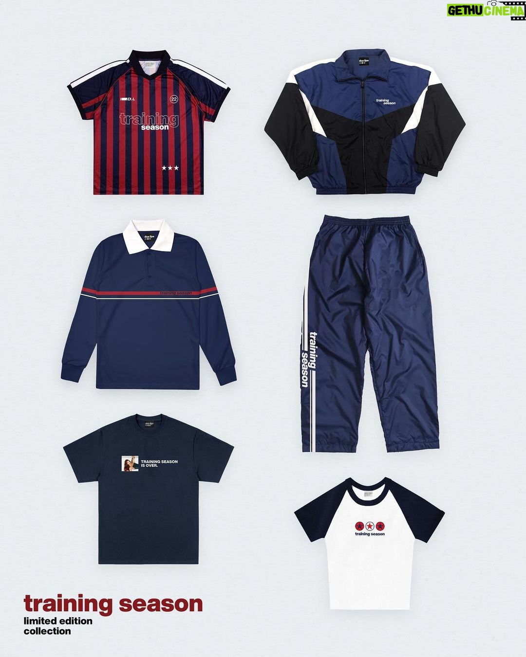 Dua Lipa Instagram - Training season merch drop!!! Hope you're as obsessed as I am 🏁🖤