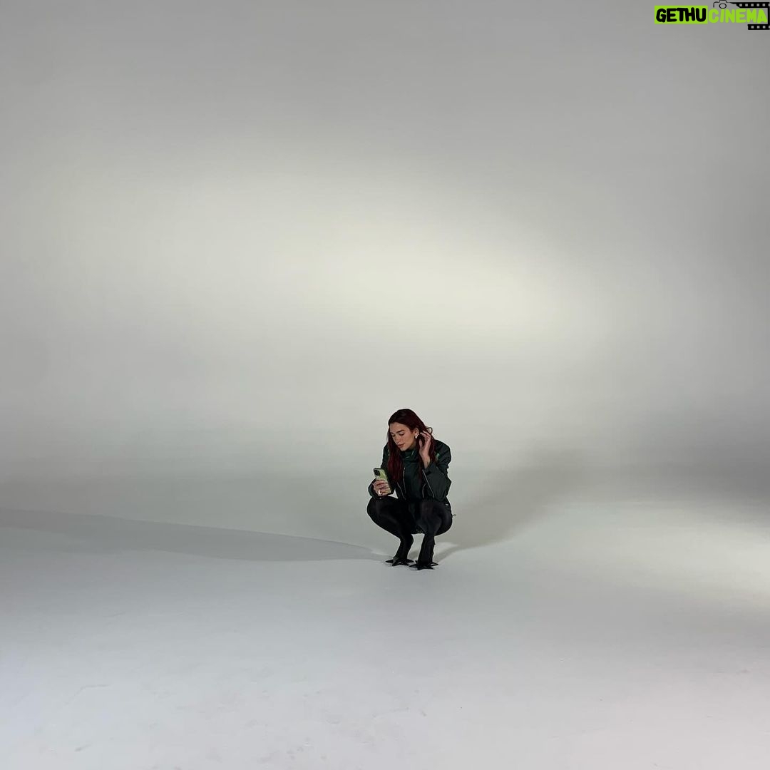Dua Lipa Instagram - nah caption anxiety is crazy