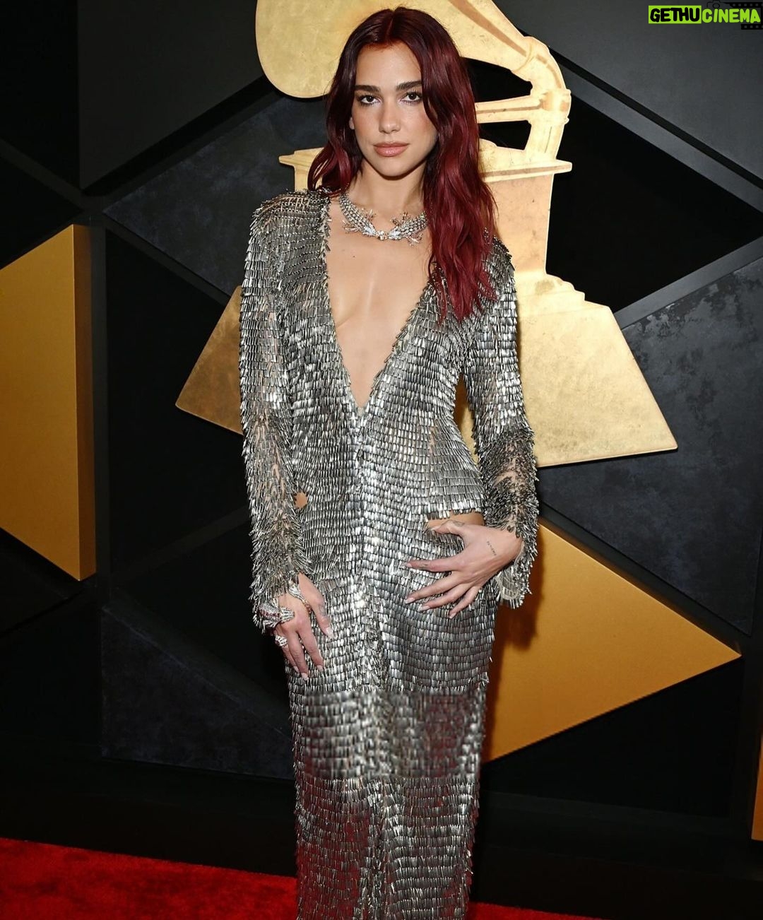 Dua Lipa Instagram - what a night. still coming down from all the excitement. grammys 2024!!!!