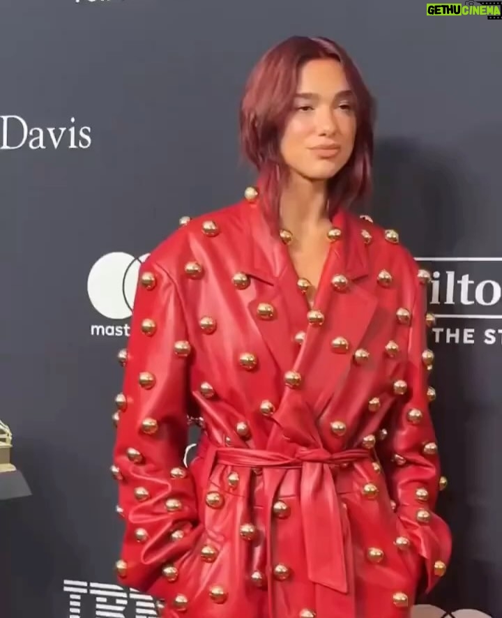 Dua Lipa Instagram - Clive Davis Pre-Grammy Party last night 🔐