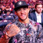 Dustin Poirier Instagram - Had a great time in NYC! Got to catch up with Bam Bam! Fights were great, and the fans were great! I appreciate you all! SALUTE 🫡 🧵- @robertgrahamnyc #ufc295 New York City