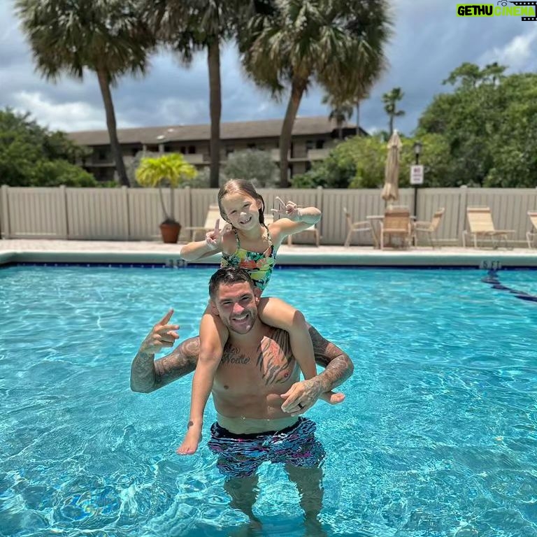 Dustin Poirier Instagram - Sweet P! #dadgang Coconut Creek, Florida