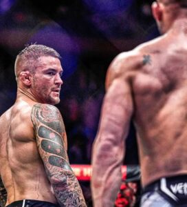Dustin Poirier Instagram - Starve your distraction feed your focus. #PaidInFull #ElDiamante