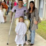 Dustin Poirier Instagram - Straight from the hospital to the school play to see my little angel this morning! #PaidInFull #ElDiamante #Mrbounceback @robertgrahamnyc Lafayette, Louisiana
