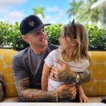 Dustin Poirier Instagram - Parker Noelle your path is your own, but it's right next to mine. I love you so much. #dadinfull Boca Raton, Florida