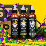 Dustin Poirier Instagram - It’s probably not smart to throw bottles of hot sauce out at a parade! What is smart is stocking up on Poirier’s Louisiana Style Hot Sauce to celebrate Mardi Gras the spiciest way! 🔥