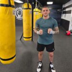 Dustin Poirier Instagram - Good push today at the district! @tlfapparel #PaidInFull #ElDiamante Boca Boxing District