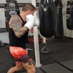 Dustin Poirier Instagram – A little touch N go at the 💎 Training Center 
@tlfapparel 

#PaidInFull #takelifefurther