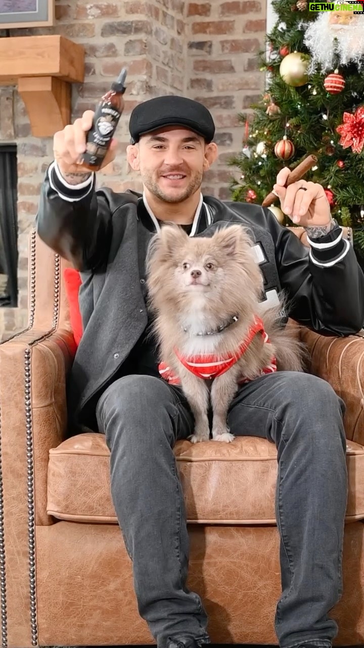 Dustin Poirier Instagram - And now, a spicy holiday message from @dustinpoirier 🔥💎🔥