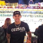 Dustin Poirier Instagram – Great experience at my first F1 race with the @celsiusofficial gang yesterday 👊🏁 

#livefit Las Vegas, Nevada