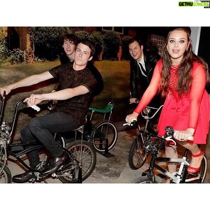 Dylan Minnette Instagram - Riding into season 2 like: