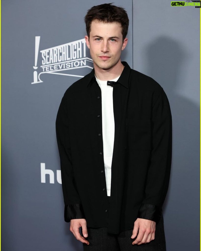Dylan Minnette Instagram - @thedropouthulu premiere last night 🖤🤍