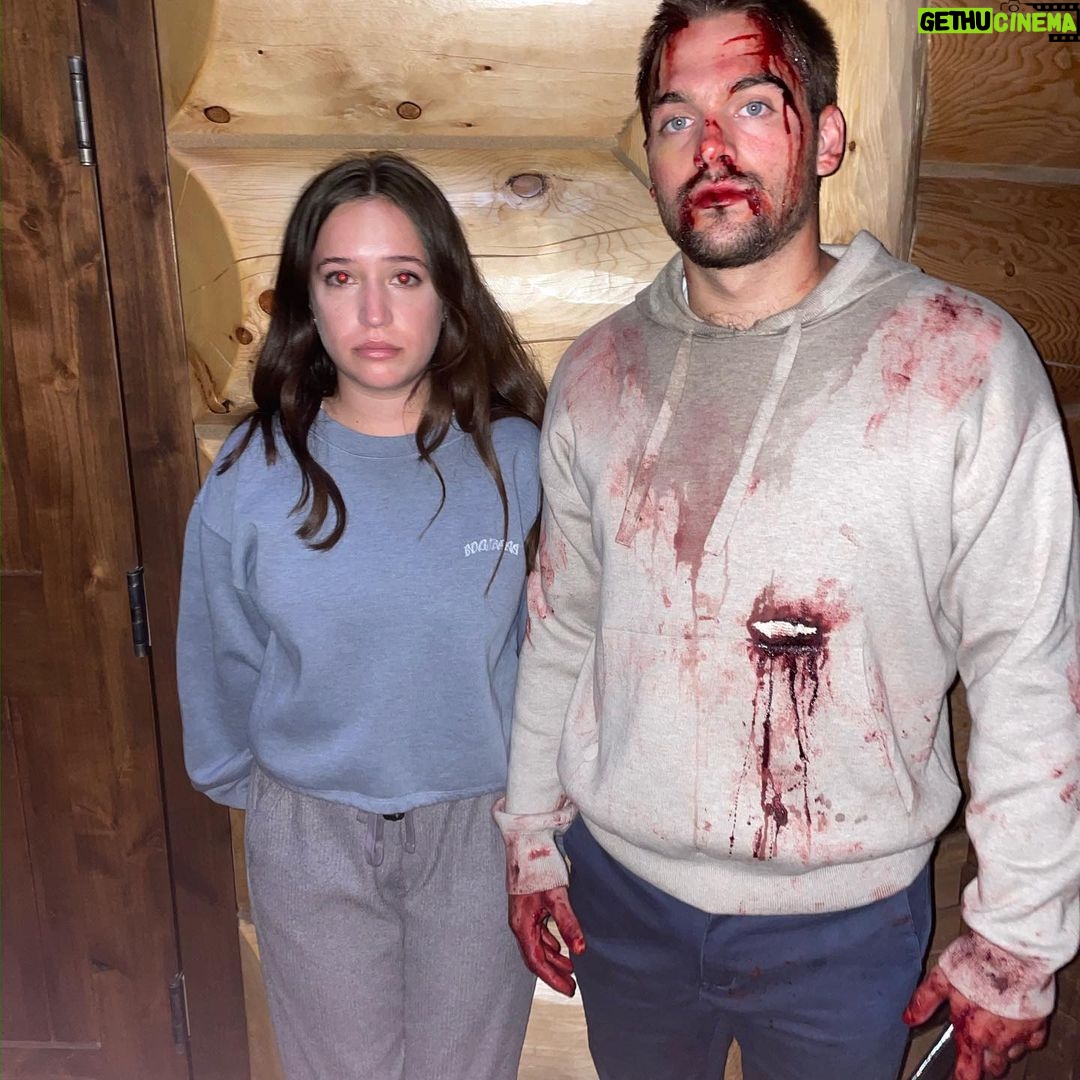Dylan Sprayberry Instagram - #SICK drops on @peacocktv this Friday the 13th!! Check it out 😈😷