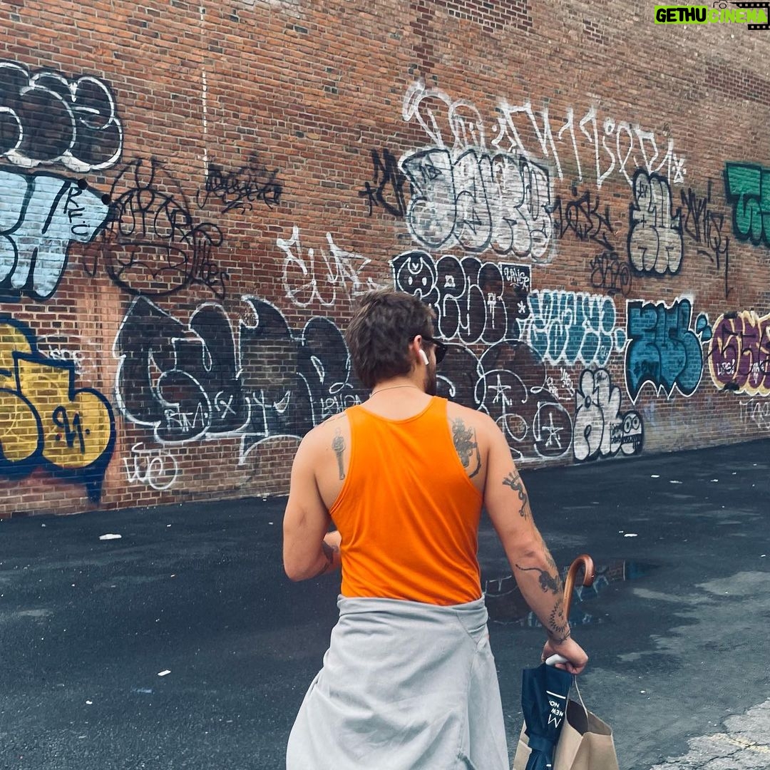 Dylan Sprayberry Instagram - Loving life 🖤🧡❤️