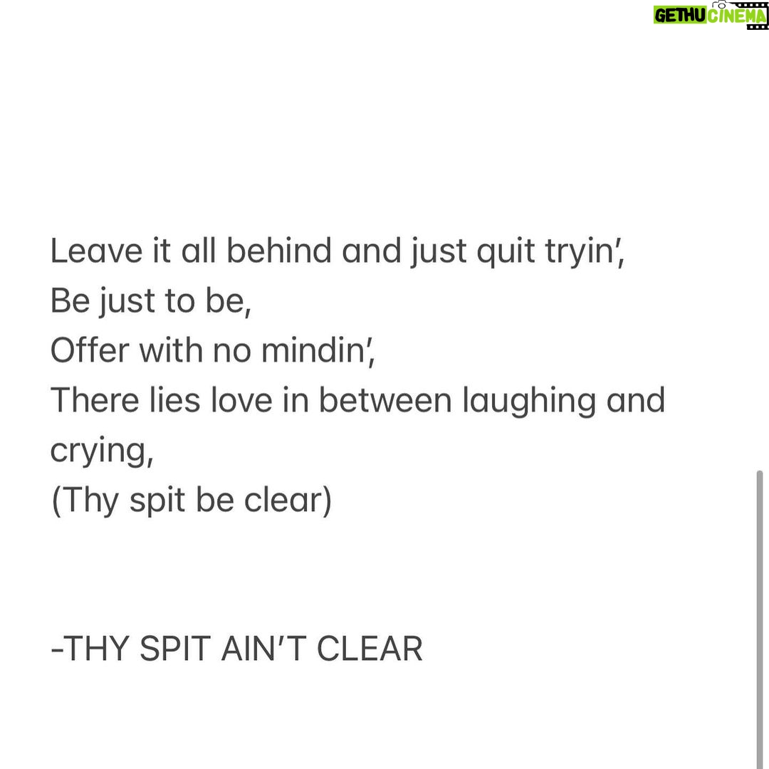 Dylan Sprayberry Instagram - A poem I wrote. What does this mean to you? 💙🙏🏻💚
