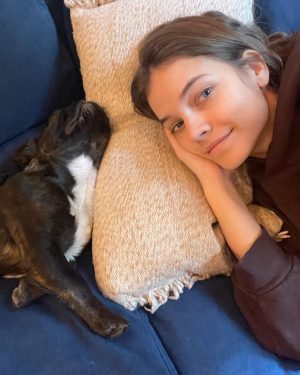 Dylan Sprouse Instagram - Happy Valentine’s Day to the gal who loves trumpets to the point of tears, my Calamity Jane, the mother of our furry baby. This one’s for you